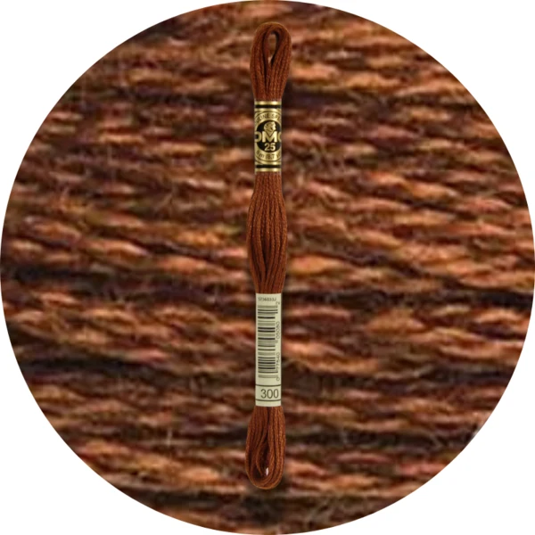 DMC Mouliné Spécial 25 Broderigarn, Ensfarvet, Neutrale nuancer
